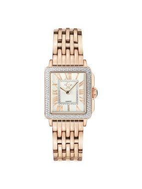 NWT Gv2 By Gevril Padova Quartz Diamond White Dial Ladies Watch